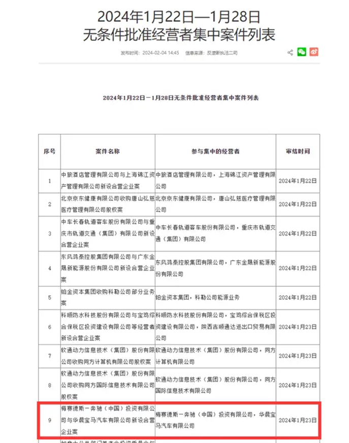 重磅获批！奔驰宝马出手